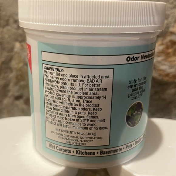 The BAD AIR SPONG “The Original Bad air sponge”LARGE SIZE price is for 1 - Picture 5 of 6